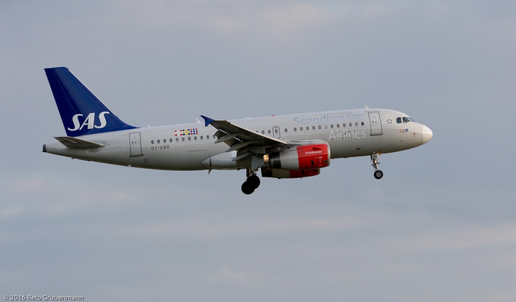 ScandinavianAirlines_A319_OY-KBR_ZRH160428