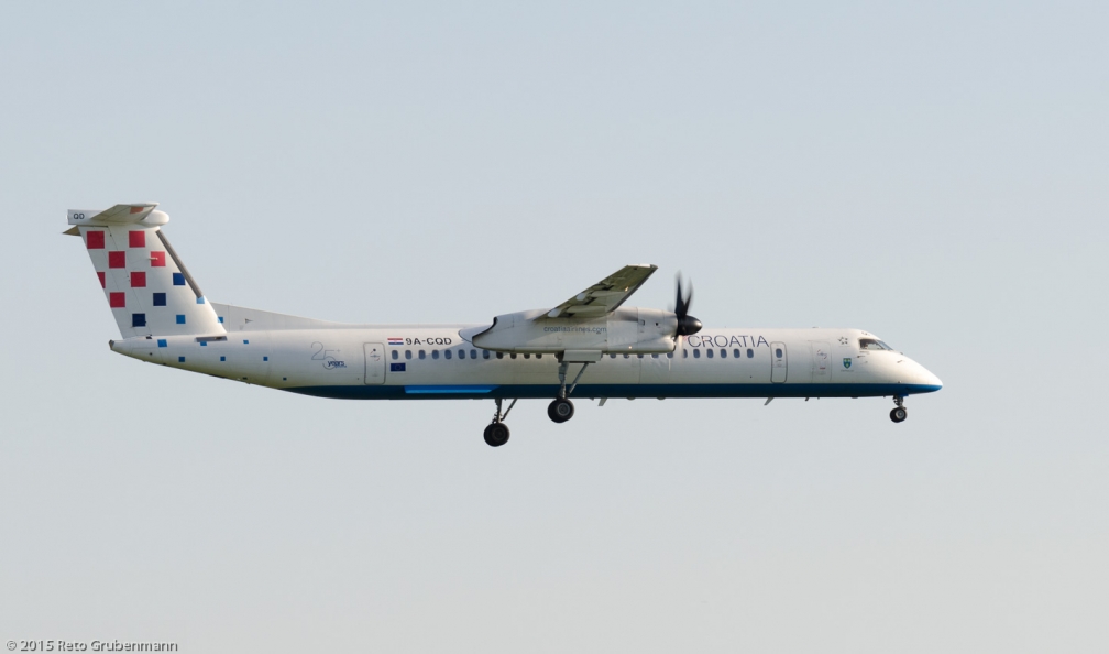 CroatiaAirlines_DH8D_9A-CQD_ZRH150711