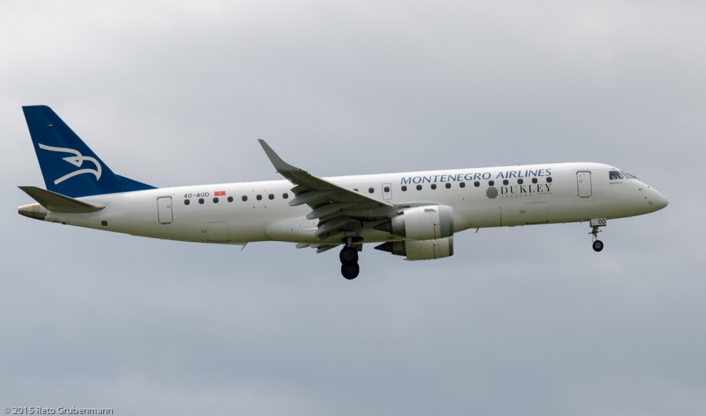 MontenegroAirlines_E190_4O-AOD_ZRH150725