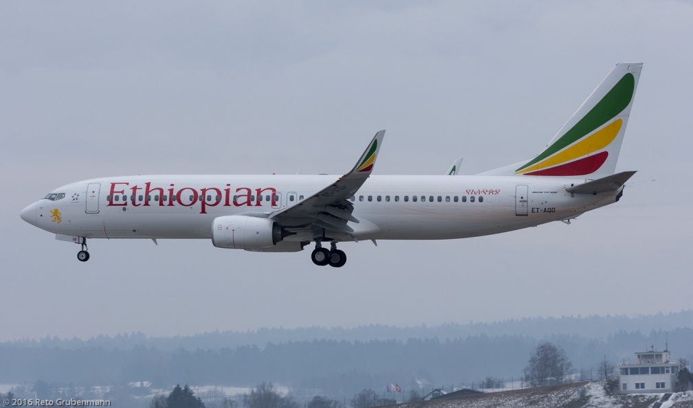EthiopianAirlines_B738_ET-AQO_ZRH160123