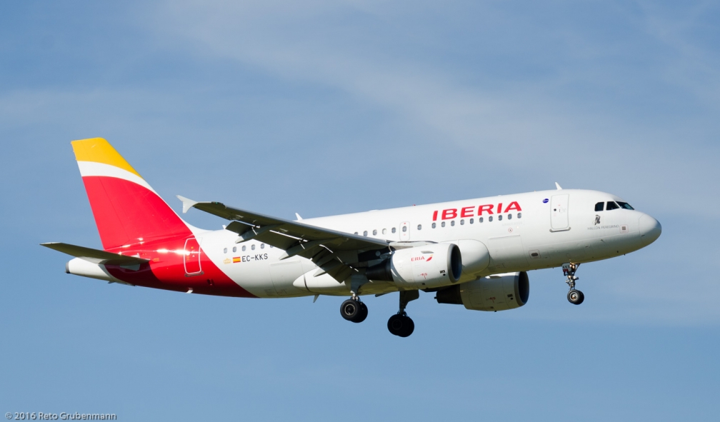 Iberia_A319_EC-KKS_ZRH160709