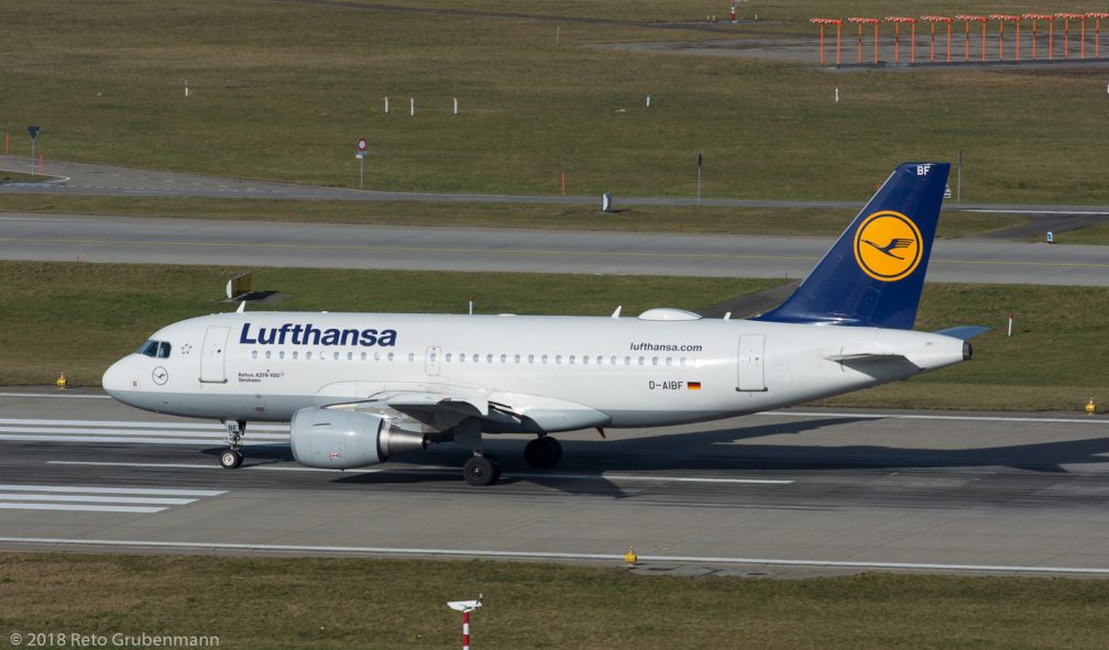 Lufthansa_A319_D-AIBF_ZRH180124