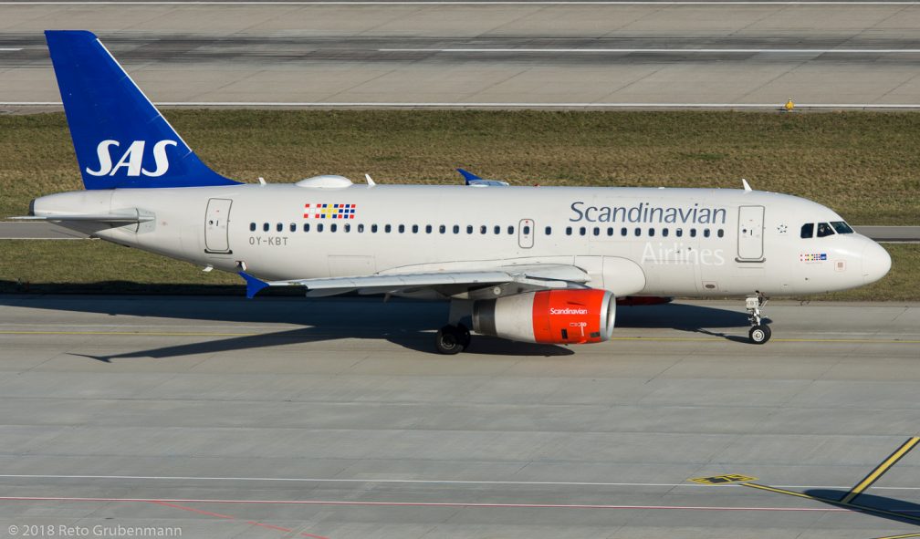 ScandinavianAirlines_A319_OY-KBT_ZRH180124
