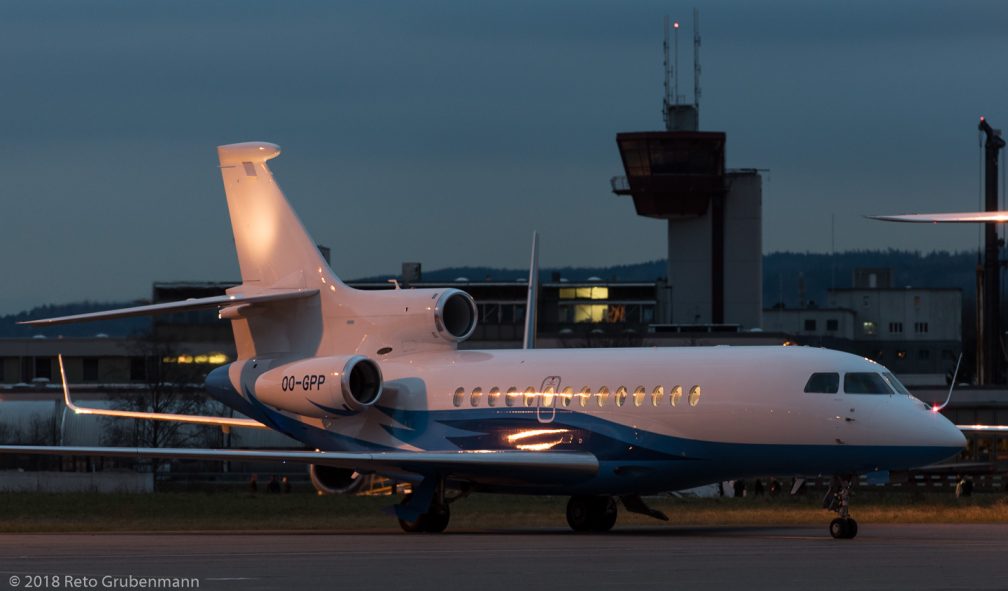AbelagAviationSA_FA7X_OO-GPP_ZRH180126