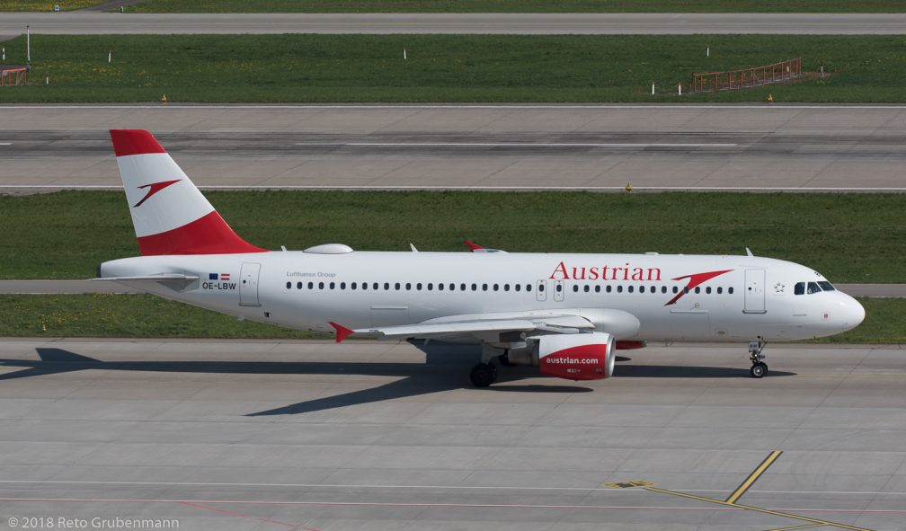 AustrianAirlines_A320_OE-LBW_ZRH180421