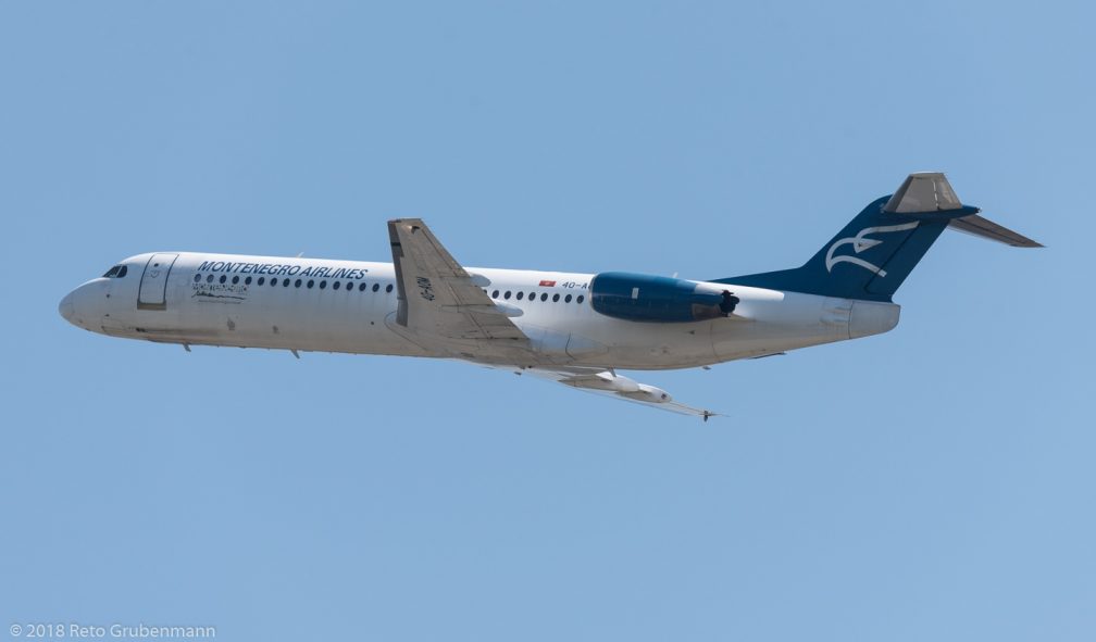 MontenegroAirlines_F100_4O-AOM_ZRH180701