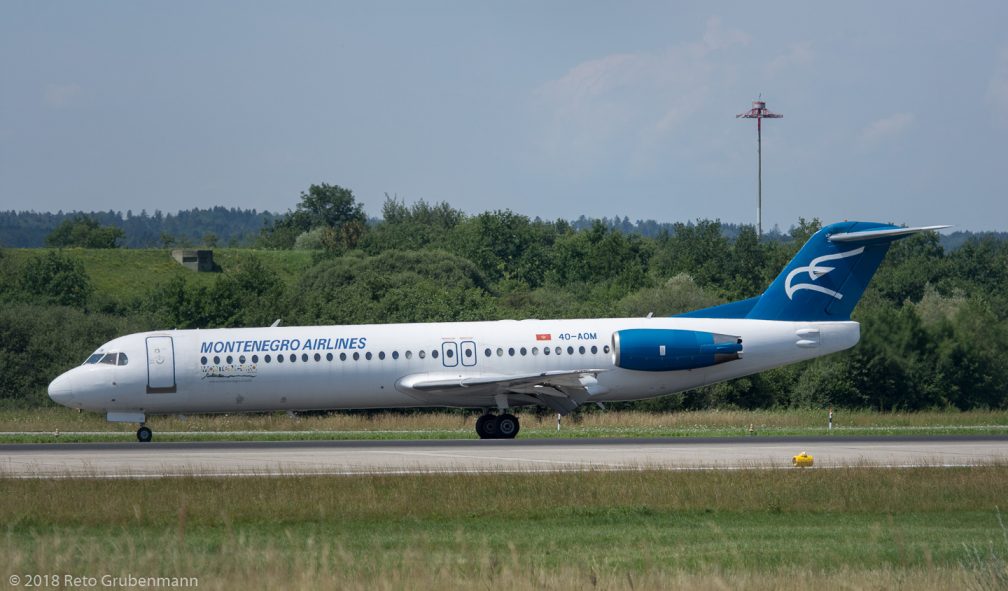 MontenegroAirlines_F100_4O-AOM_ZRH180714